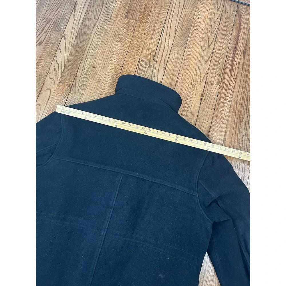 Polo Ralph Lauren Cashmere Blend Overcoat Jacket Full Zip Wool Men's Size 46L - Picture 9 of 10